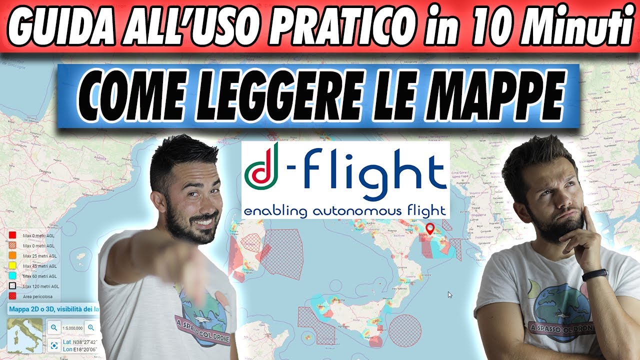 MAPPE D-FLIGHT: COME LEGGERE LE MAPPE CORRETTAMENTE [Tutorial ITA]