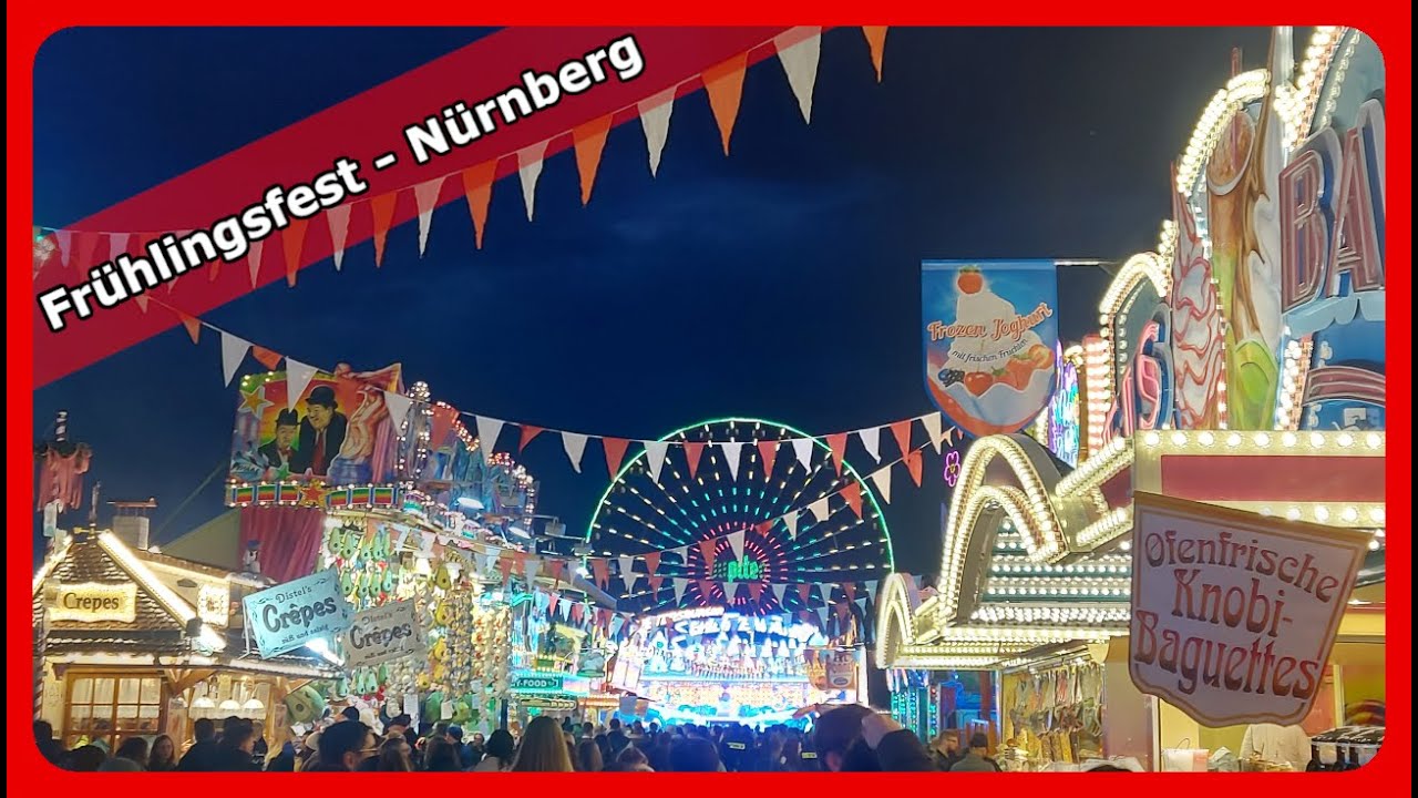 Festplatz Rundgang |🎡N&uuml;rnberger Fr&uuml;hlings- / Volksfest 2023 | Special