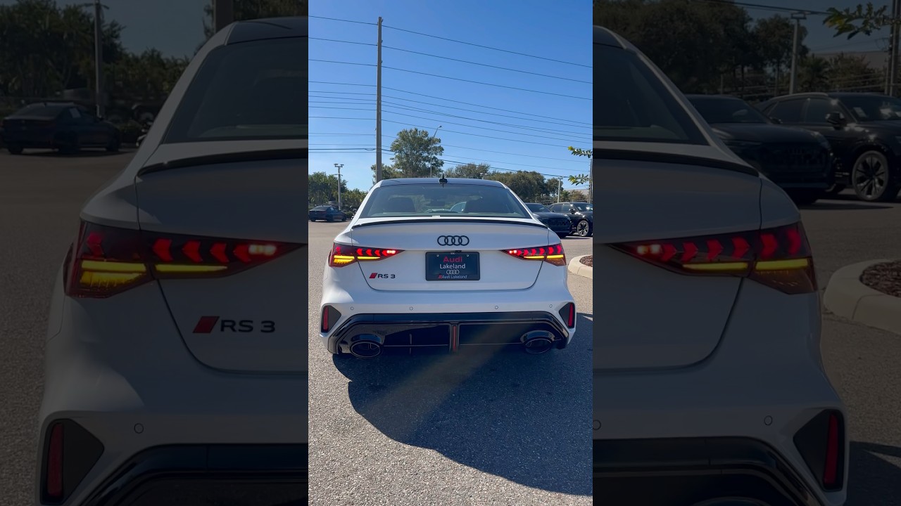 The cheapest 2026 Audi RS 3 in Arkona white‼️ #audi #audirs3 #audilover #rs3 #audicar #audilife