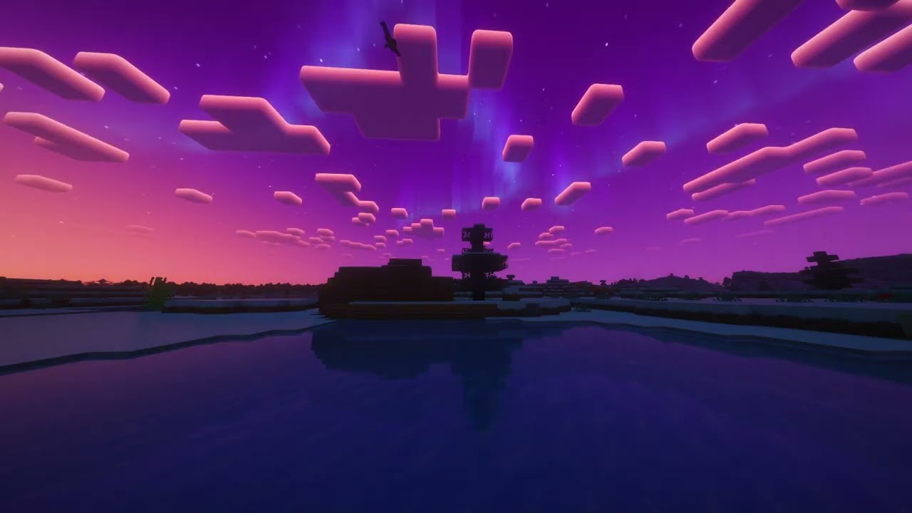 🧊⚓ Ship Trapped in Ice | Calm Minecraft Frozen Sea Ambience