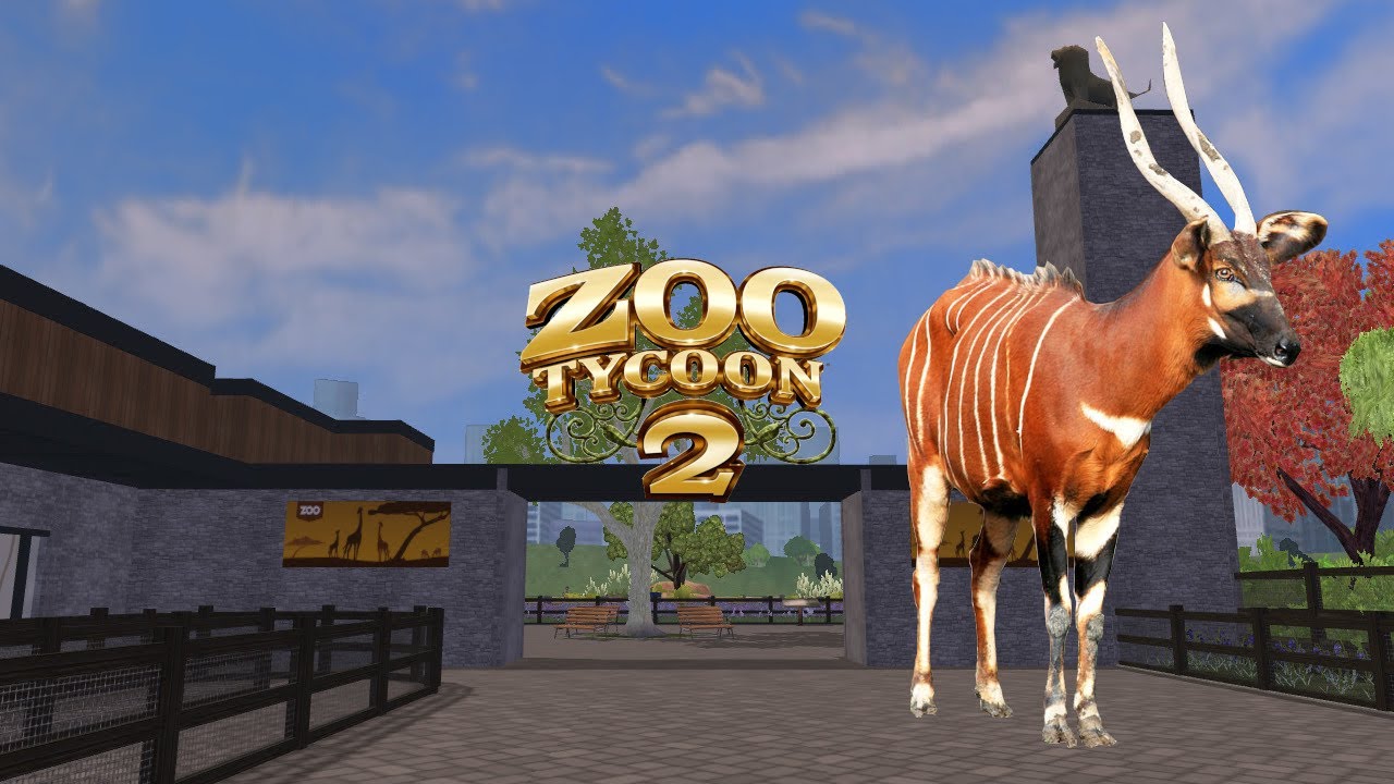 Zoo Tycoon 2: Random Roll Zoo - Episode 1 - Entrance, Staff Building & Bongo Forest
