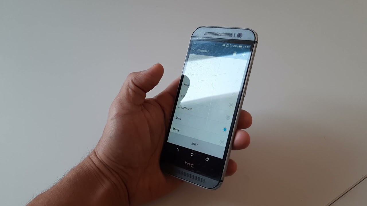 HTC One M8 original ringtones