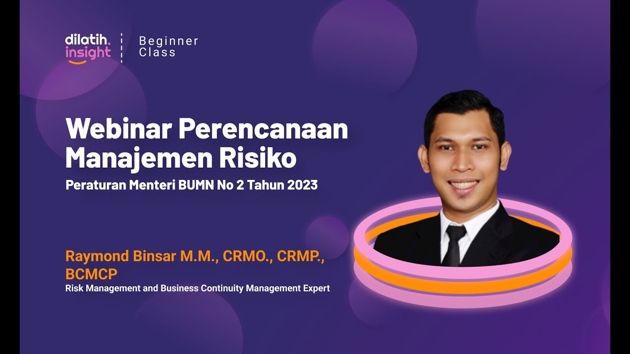 Webinar Perencanaan Manajemen Risiko (Peraturan Menteri BUMN No 2 Tahun 2023) - dilatih.co