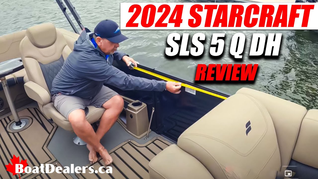 2024 Starcraft SLS 5 Q DH #pontoon #boatreview