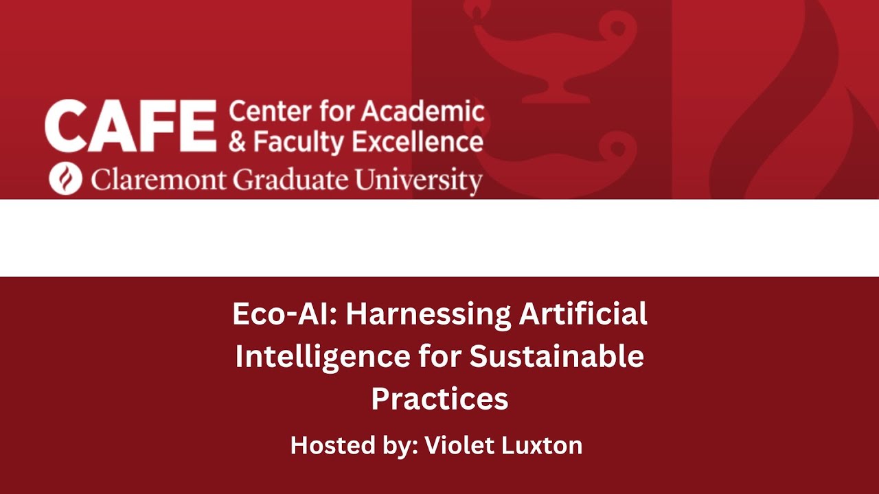 Eco AI  Harnessing Artificial Intelligence for Sustainable Practices