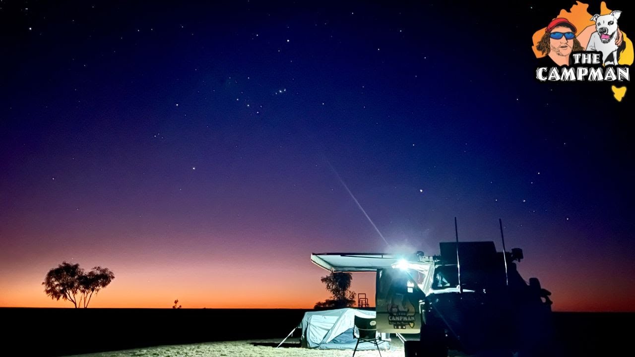 Outback QLD...Oondooroo Station, CAMP.. SOLO CAMPING..