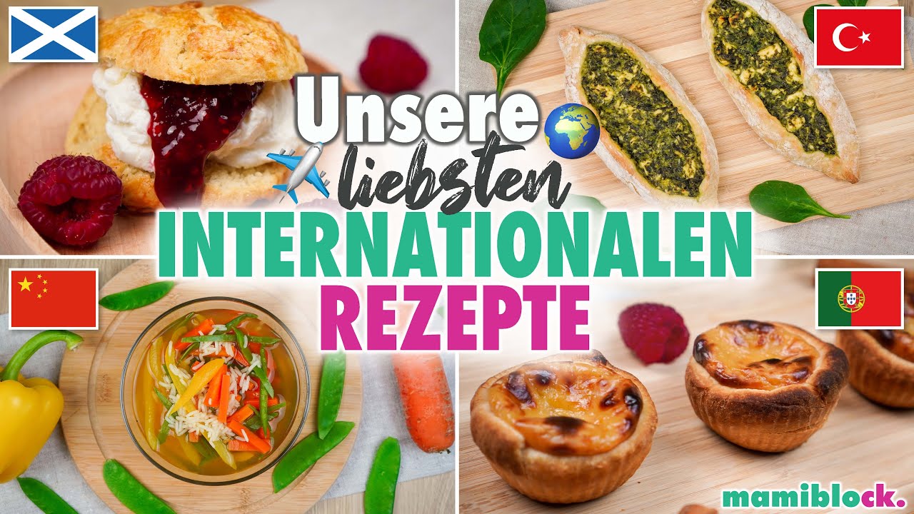 6 schnelle Rezepte aus aller Welt 🤤🍚🥢 | Einfache & beliebte Ideen 🌎| ➡️ Familien Alltag | mamiblock