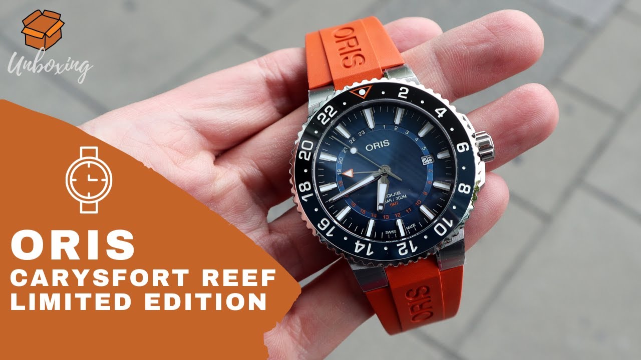 Unboxing 2020 Oris Carysfort Reef Limited Edition 01 798 7754 4185-Set RS