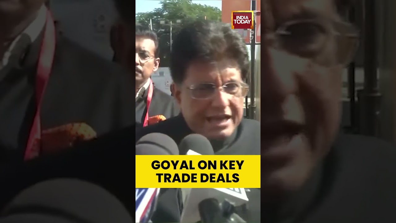 #PiyushGoyal: #India Nearing Major #FTAs with #Chile, #Israel, #EU and #USA | #indiatoday #shorts
