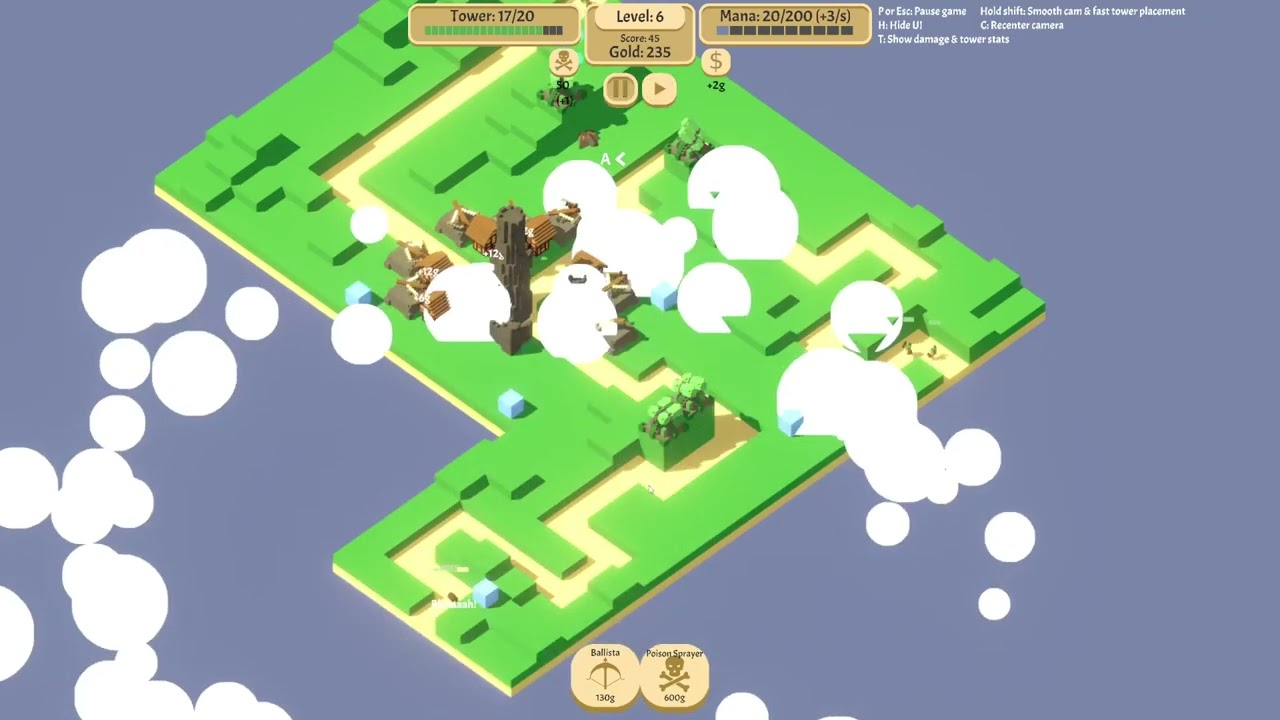 Rogue Tower S117E01 Triple Defense, Mostly Ballistas and Lookout Towers
