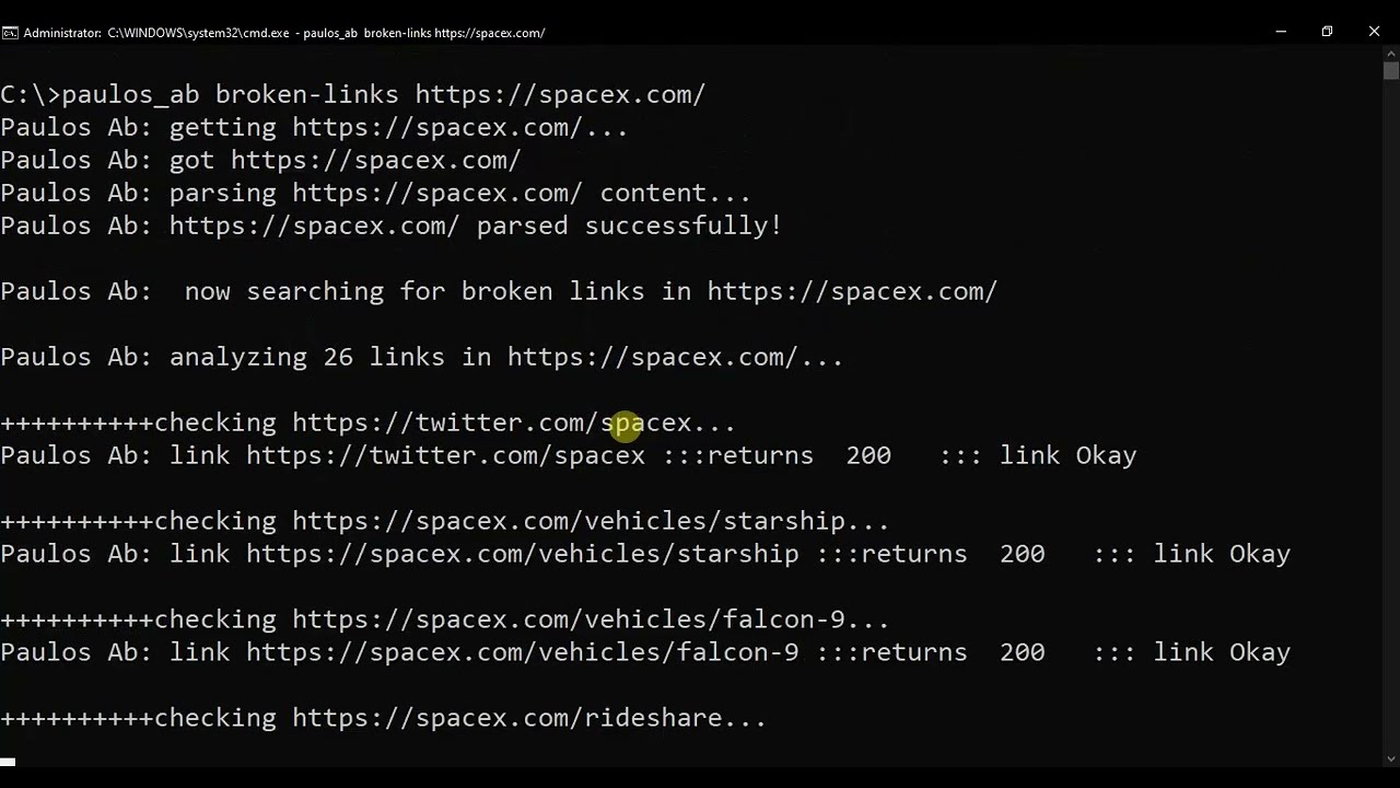 Effortless Website Maintenance: Python Script to Check and Analyze Broken Links on Every Page
