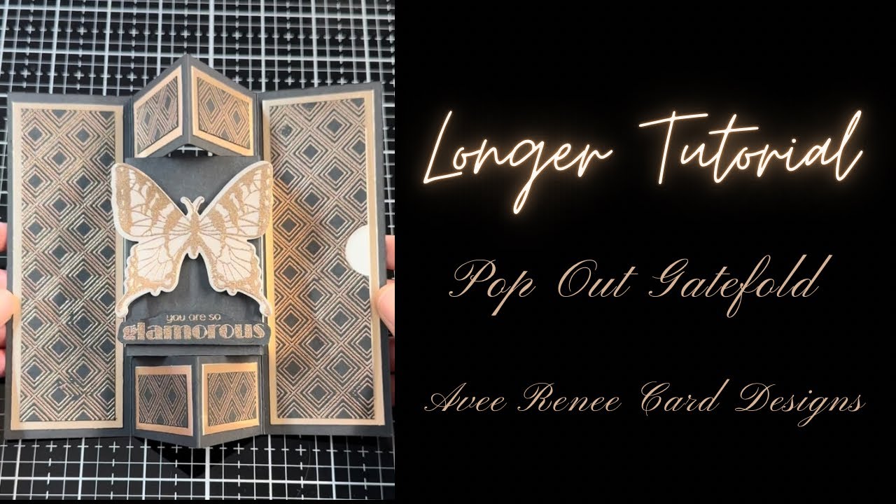 Pop Out Gatefold Card