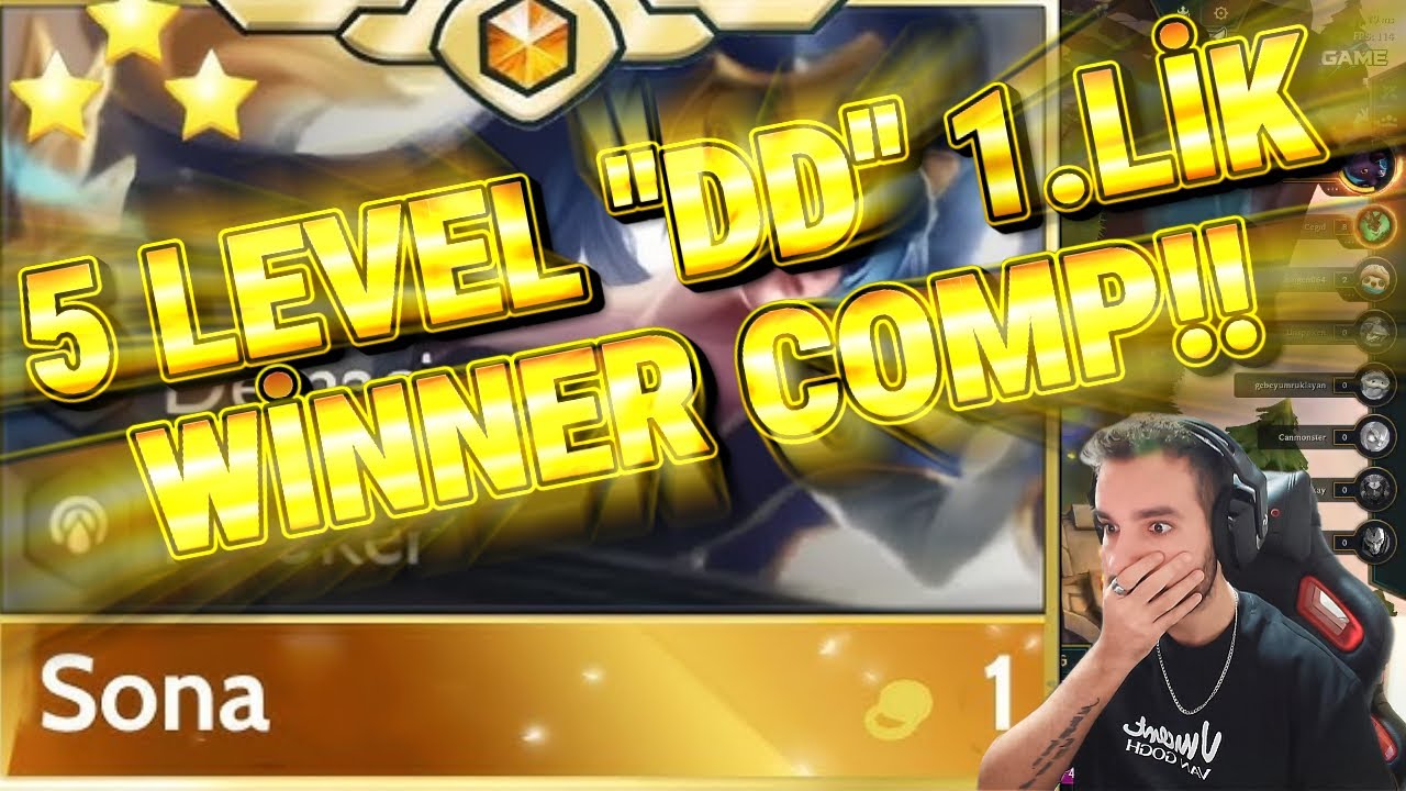 5 LVLDE MACI BİTİREN KOMP!! DAHA BASİTİ YOK!! TEK BUFF FREELP | SET 16 TFT