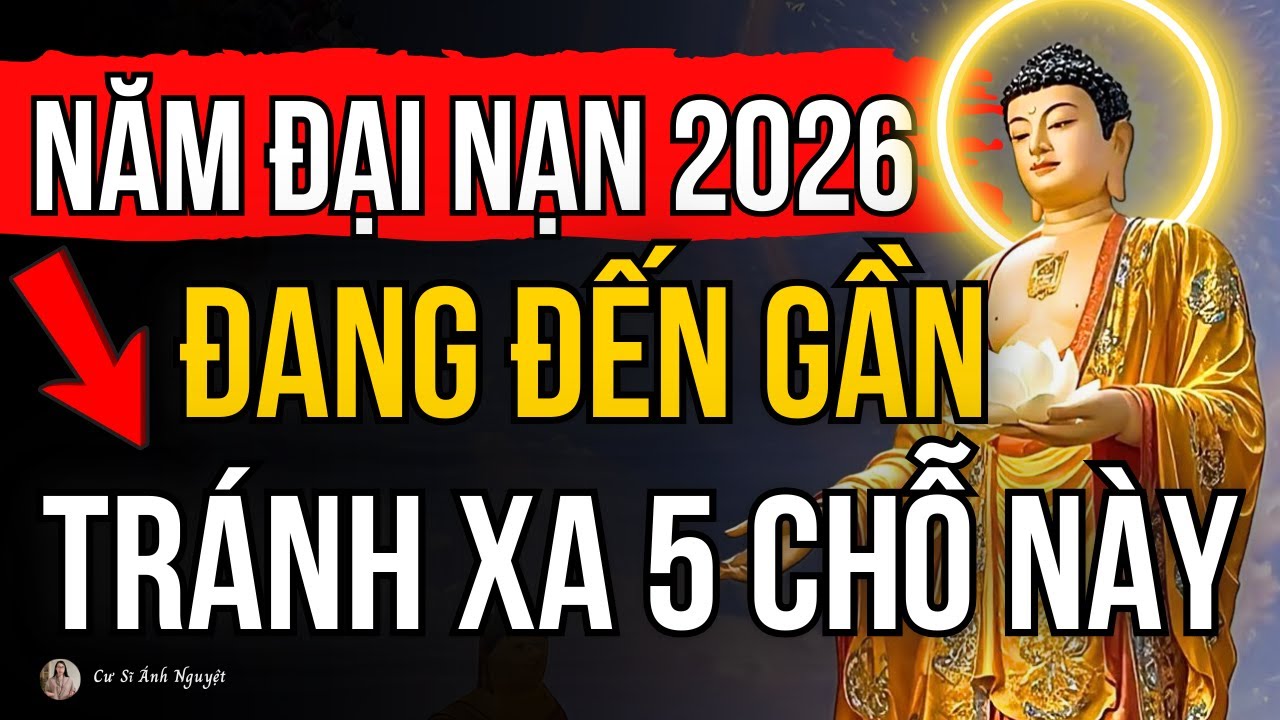 5 “Chỗ” Bạn Nên Tránh Xa Để Bảo Vệ Năng Lượng Của Mình Trong Năm Đại Nạn 2026 | Cư Sĩ Ánh Nguyệt