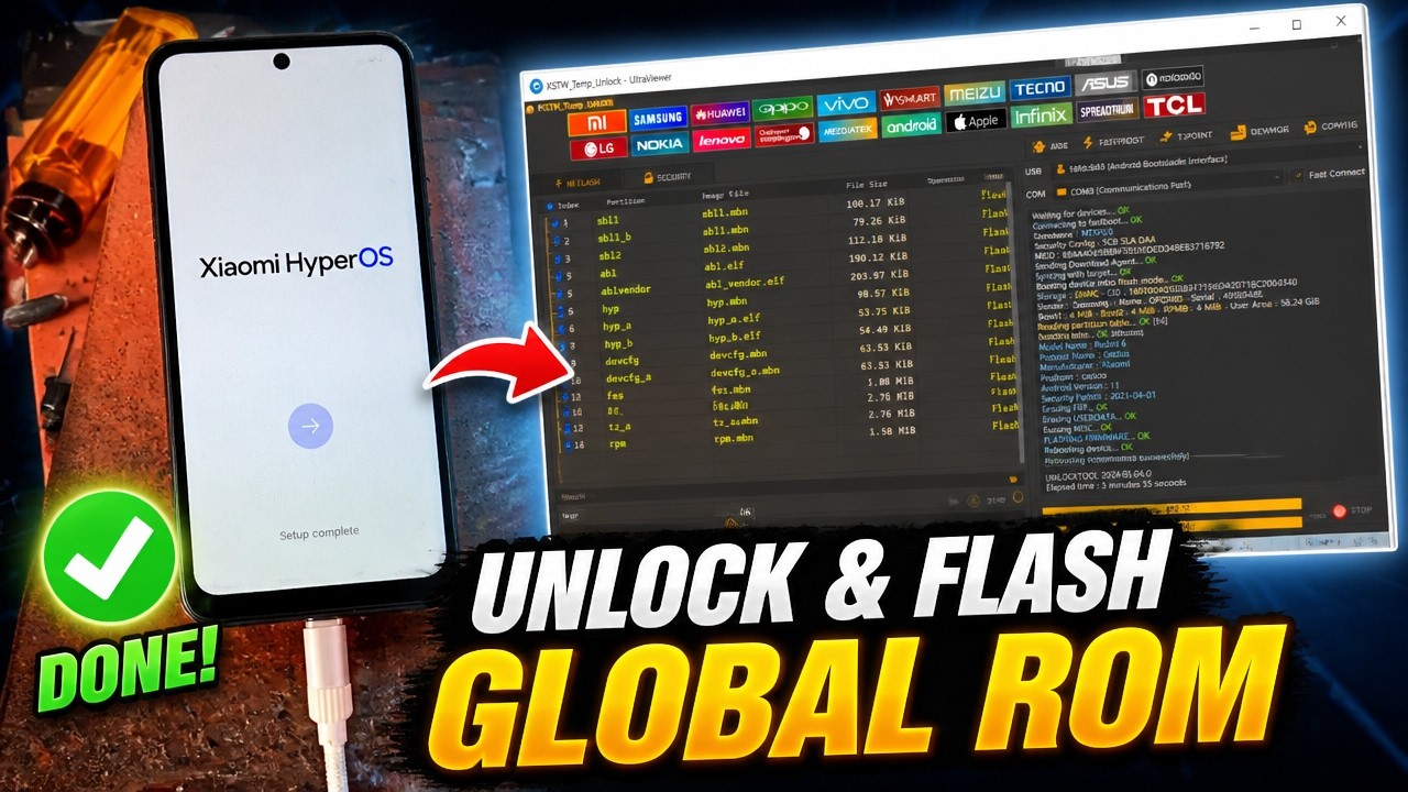 Fix Redmi 14R 5G: China Version to Global ROM Conversion
