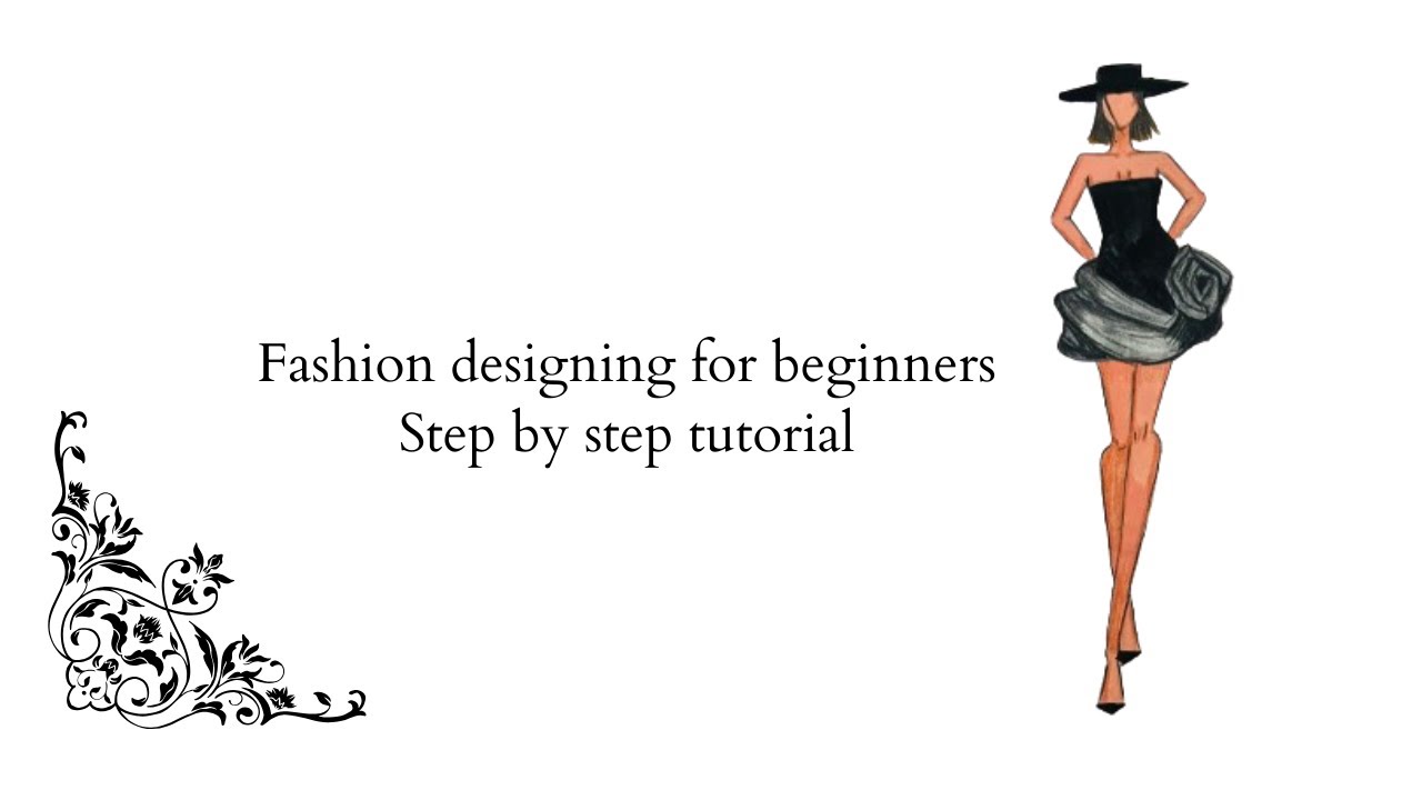 How to draw my favourite Schiaparelli design| step by step tutorial for beginners |fashion designing