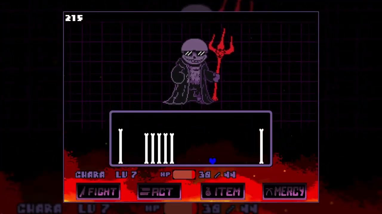 Cool Attack By My Friend | ClickTeam Fusion 2.5 | DustTale: I Miss You | Undertale