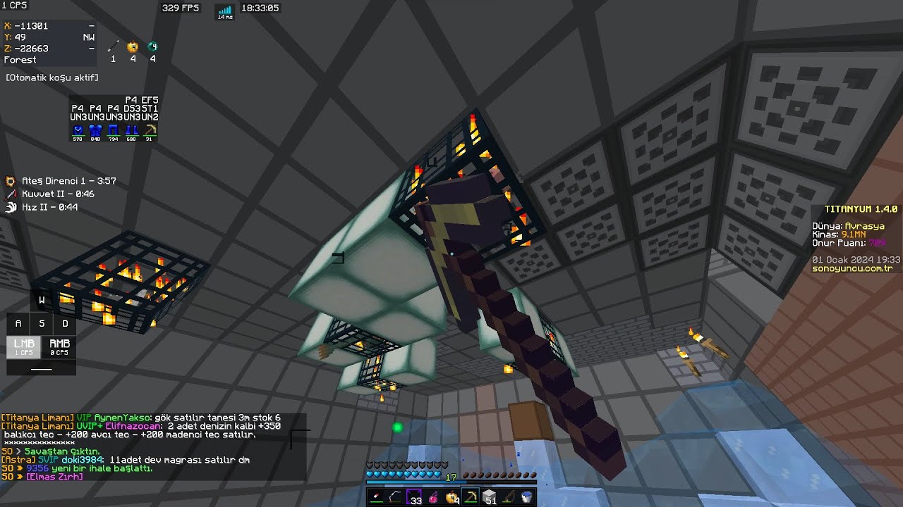 SONOYUNCU TİTANYUM BİTEN CLAİMLER (SPAWNER + DEPO)