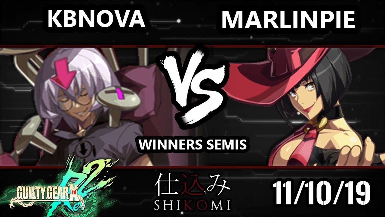 Shikomi GGXRD - KBNova (Bedman) Vs. MarlinPie (I-No) Guilty Gear Xrd REV 2 Winners Semis