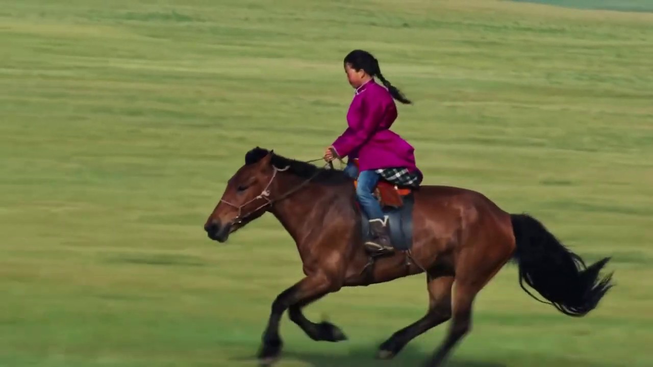 Disney's Mulan should be a Mongolian girl like this.
