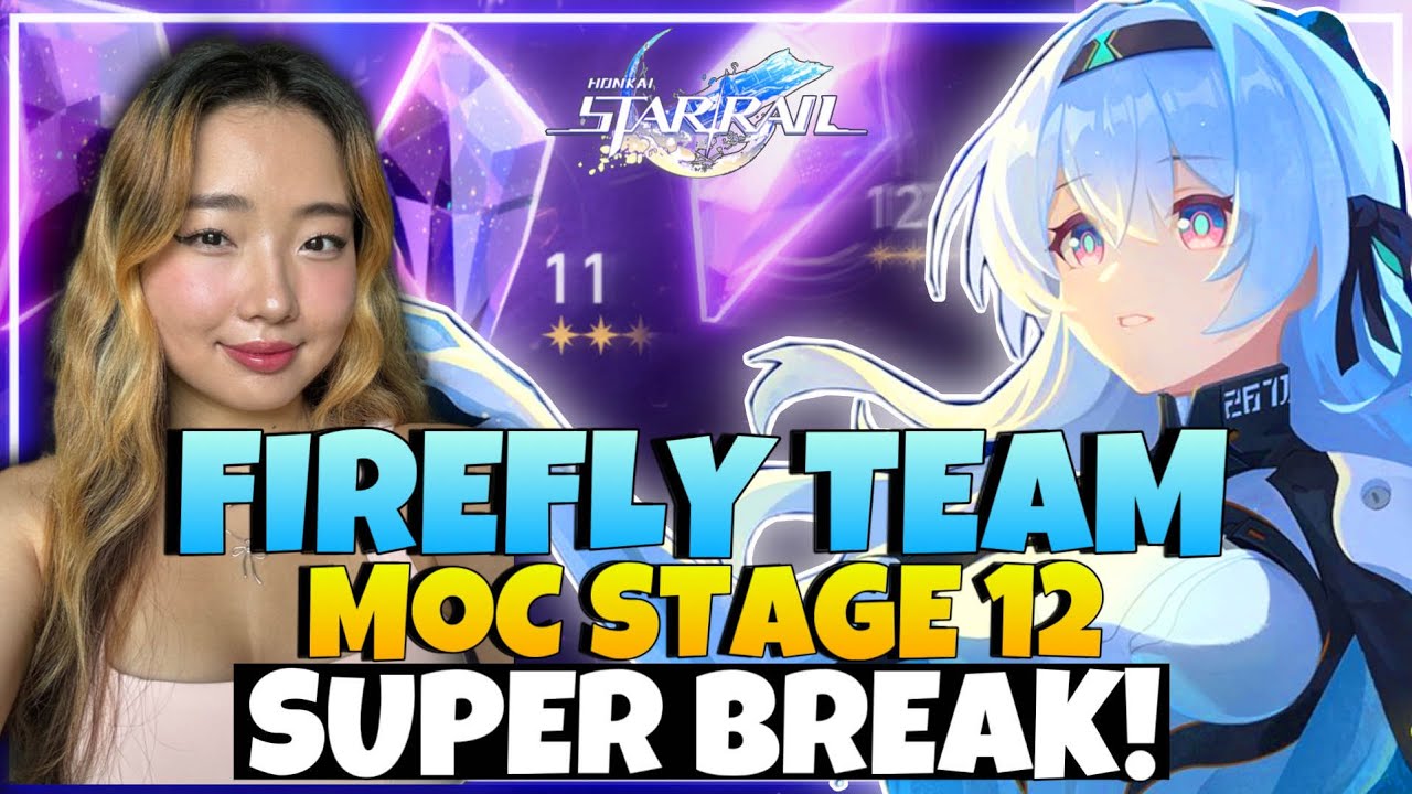FIREFLY TEAM IS BROKEN? | FIREFLY SUPERBREAK TEAM VS MOC STAGE 12! | Honkai: Star Rail