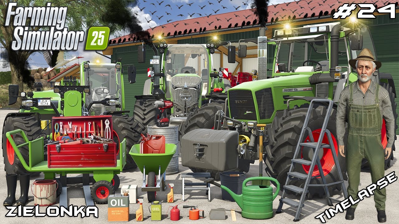 ПОКУПКА НОВОГО FENDT ДЛЯ ФЕРМЫ И ЕГО ИСПЫТАНИЕ В ПОЛЕ | ZIELONKA | Farming Simulator 25 | Эпизод 24