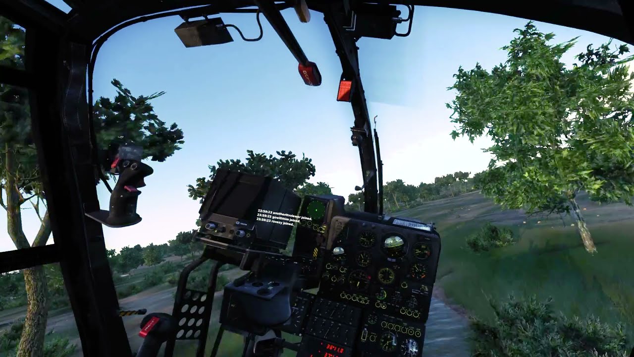 DCS Helicopter: SA342 Gazelle - VR Flight between Trees