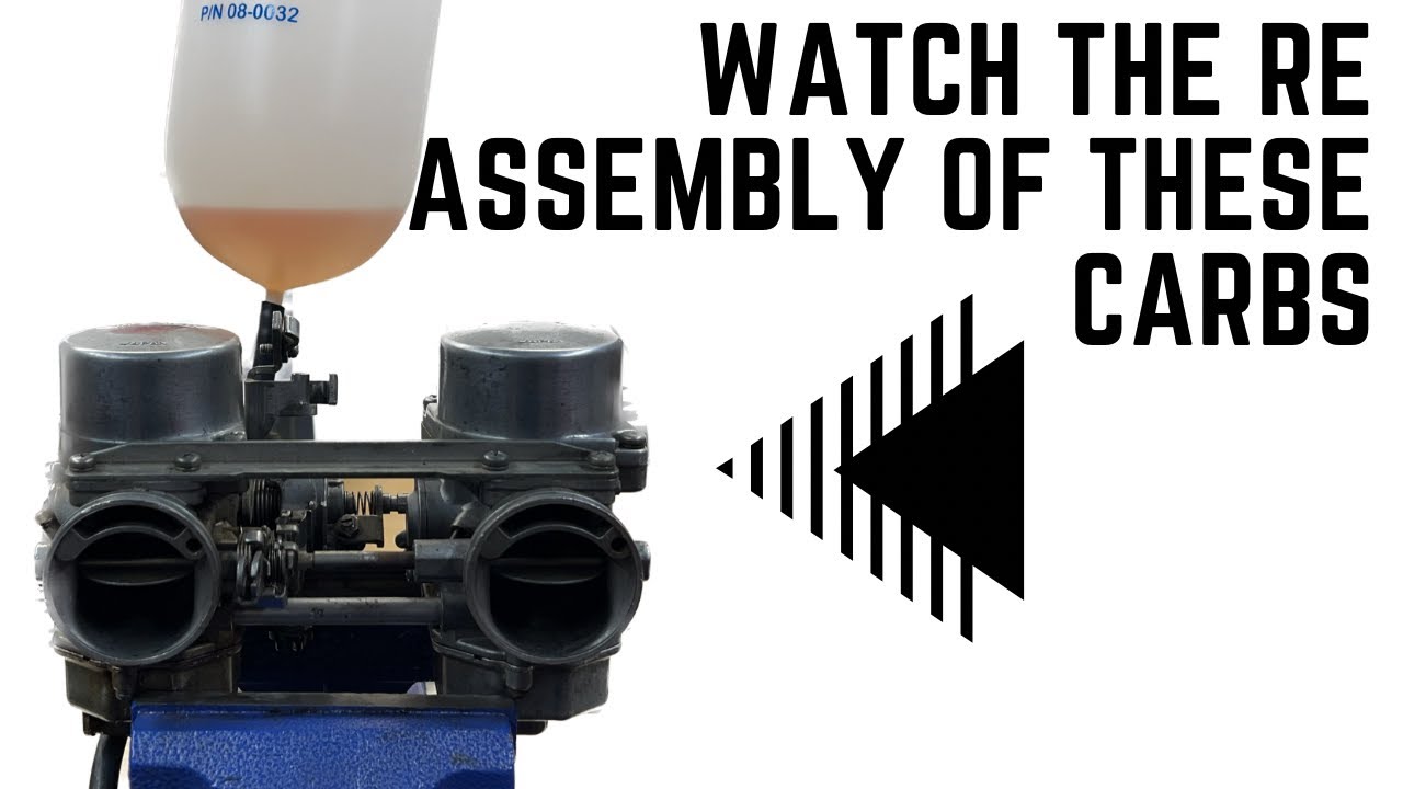 Carburetor re-assembly on a 1979 Honda CM400T