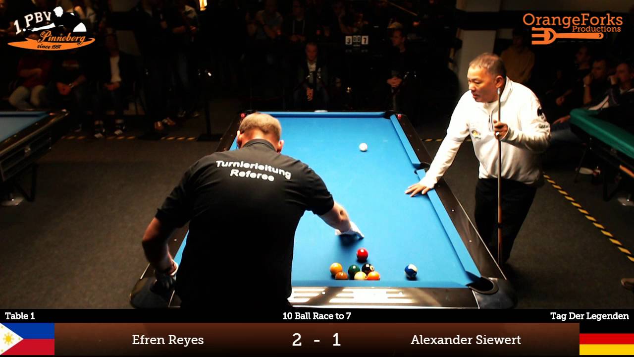 Tag Der Legenden   Efren Reyes vs Alexander Siewert