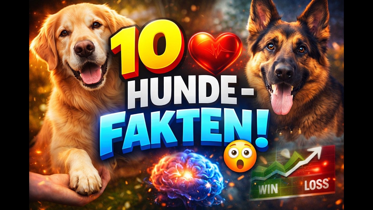 10 Hunde-Fakten 😳 – Warum sie die besten Freunde des Menschen sind