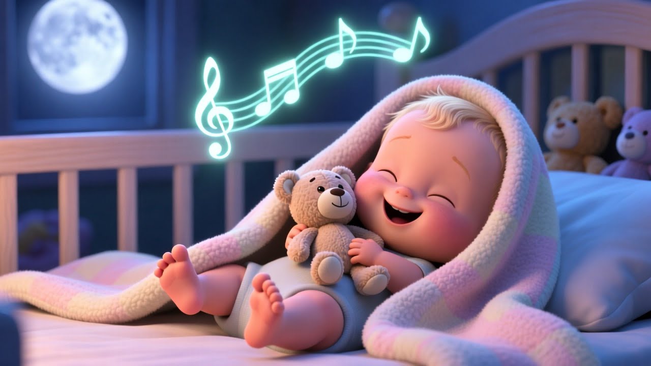 Calm Night Magic 🌙✨ Gentle Lullaby Song for Kids | Relaxing Bedtime Music