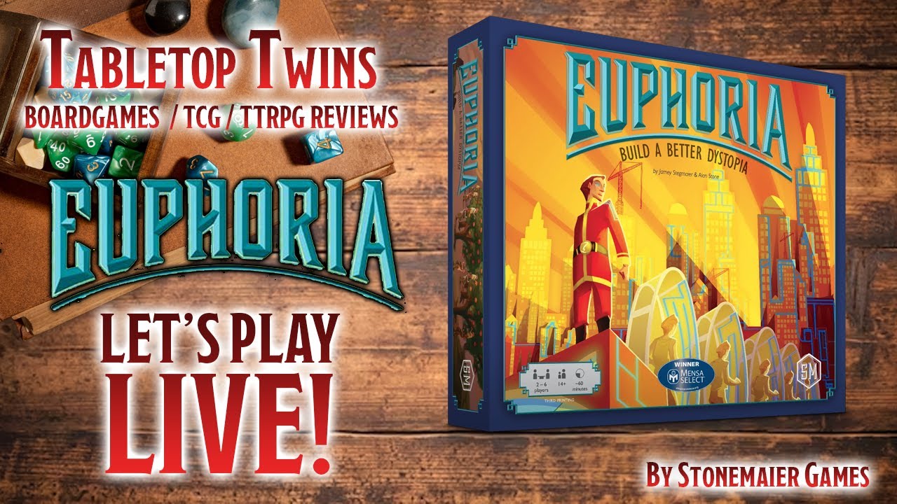 [TABLETOP TWINS] Euphoria -  Stonemaier Games Live Play(Yuki & Yuna | Twin Vtubers)