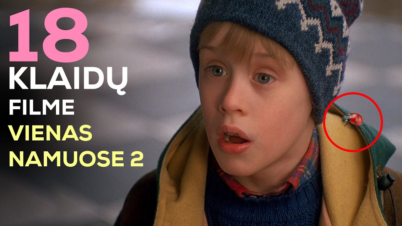 Kinofeilai: 18 klaidų filme VIENAS NAMUOSE 2. PASIKLYDĘS NIUJORKE