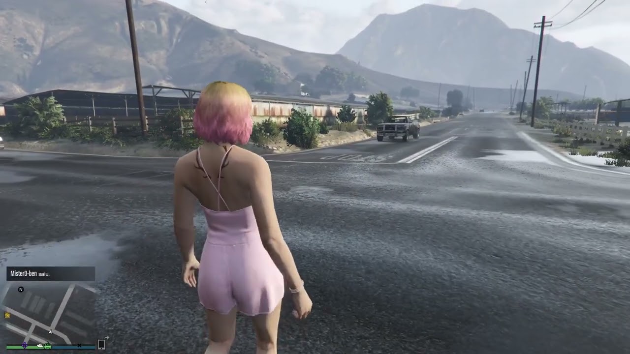 Grand Theft Auto V fly