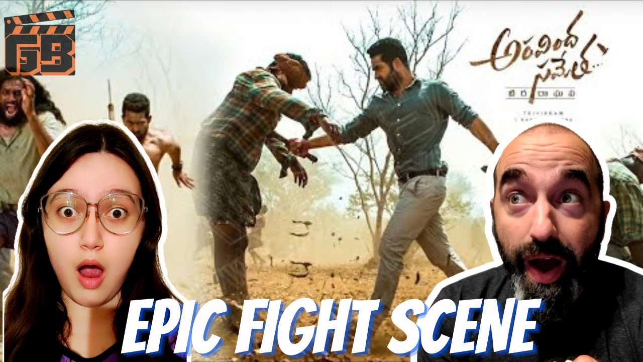ARAVINDHA SAMETHA | Jr. NTR | Intro Fight Scene Reaction & Discussion.