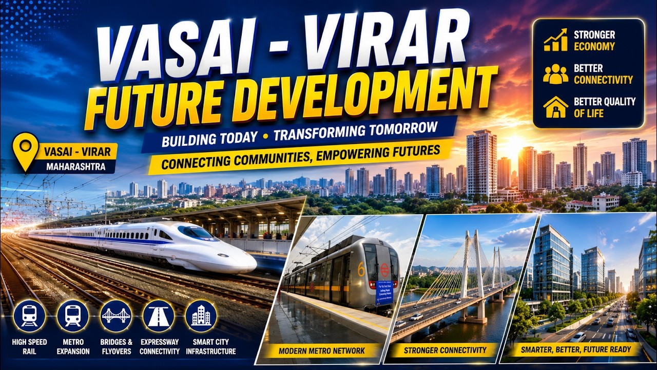 Vasai - Virar || 5th Largest City of Maharashtra 🔥Palghar || #mumbai #palghar_maharshtra