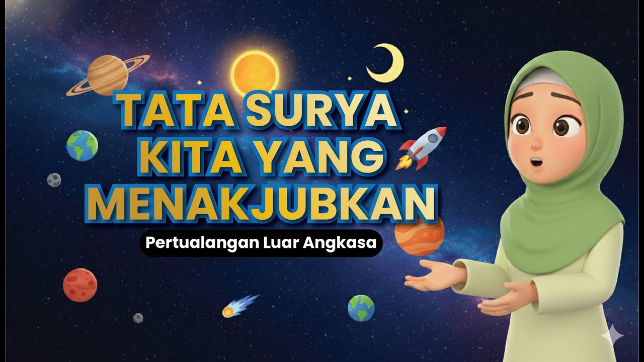 Rahasia Tata Surya Kita‼️ Kenapa Planet Gak Tabrakan⁉️ #TataSurya  #EdukasiAnak