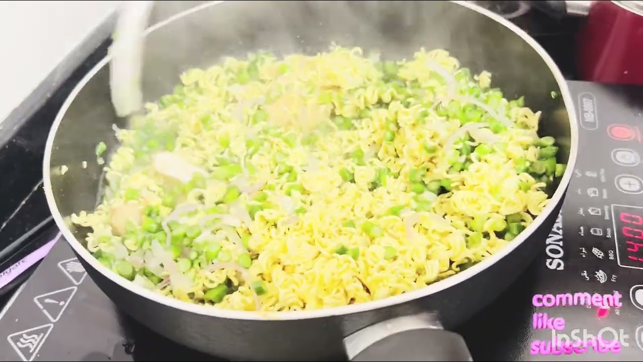 Sitaw with indomie #buhayofw #highlights 
