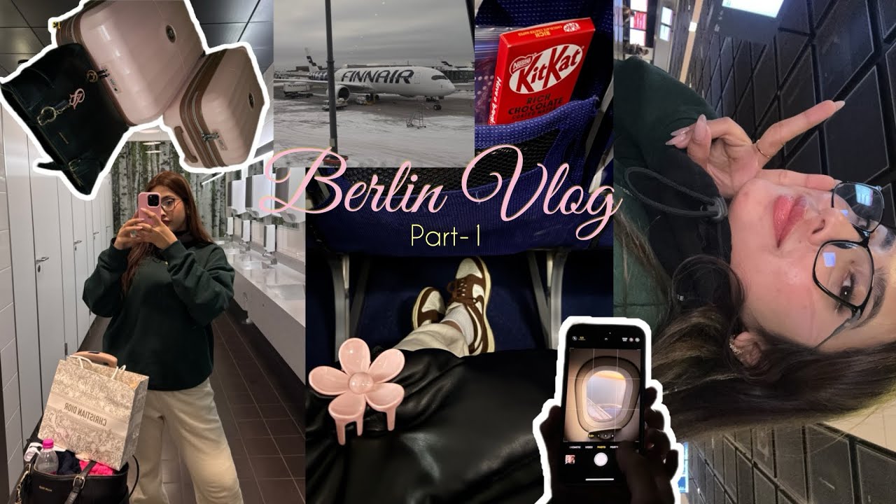 Come with me to Germany 🇩🇪(Berlin) || on our way to Berlin || 10 hours flight ✈️🤯 || sleepless 💤