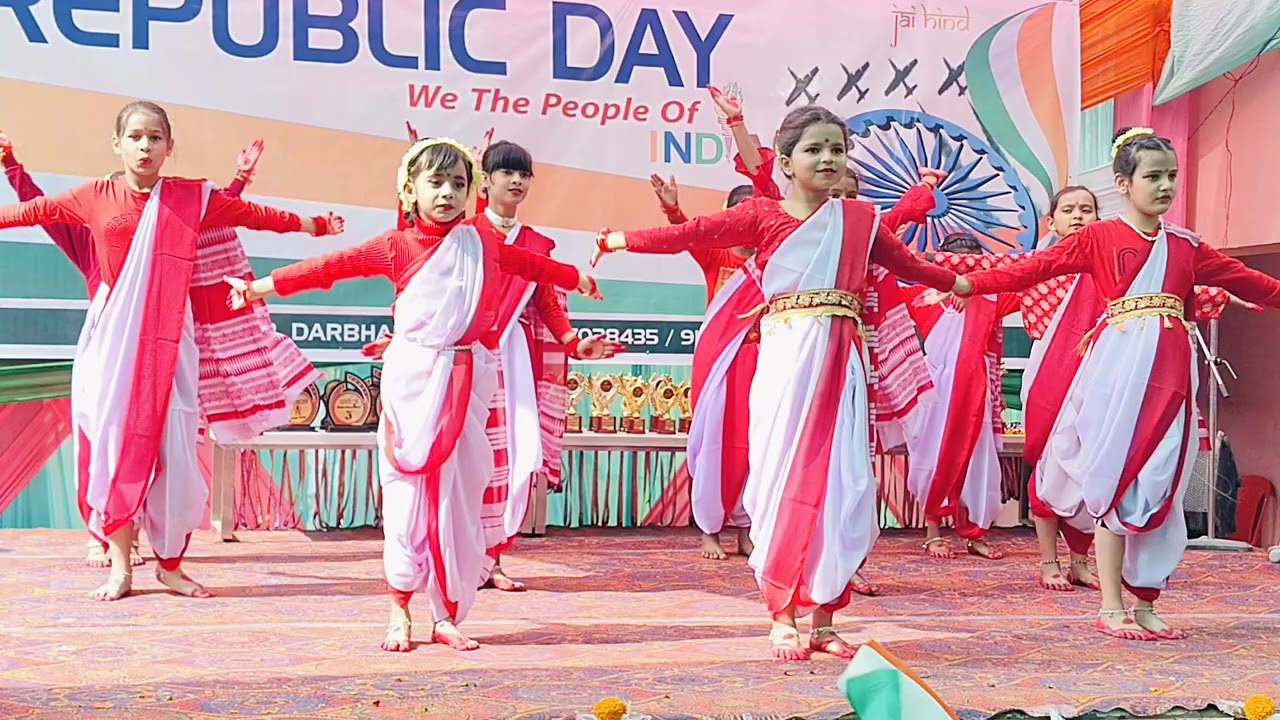 21  Dance   I love My India by On Republic Day 2025  At Little Daffodil An International School, Da