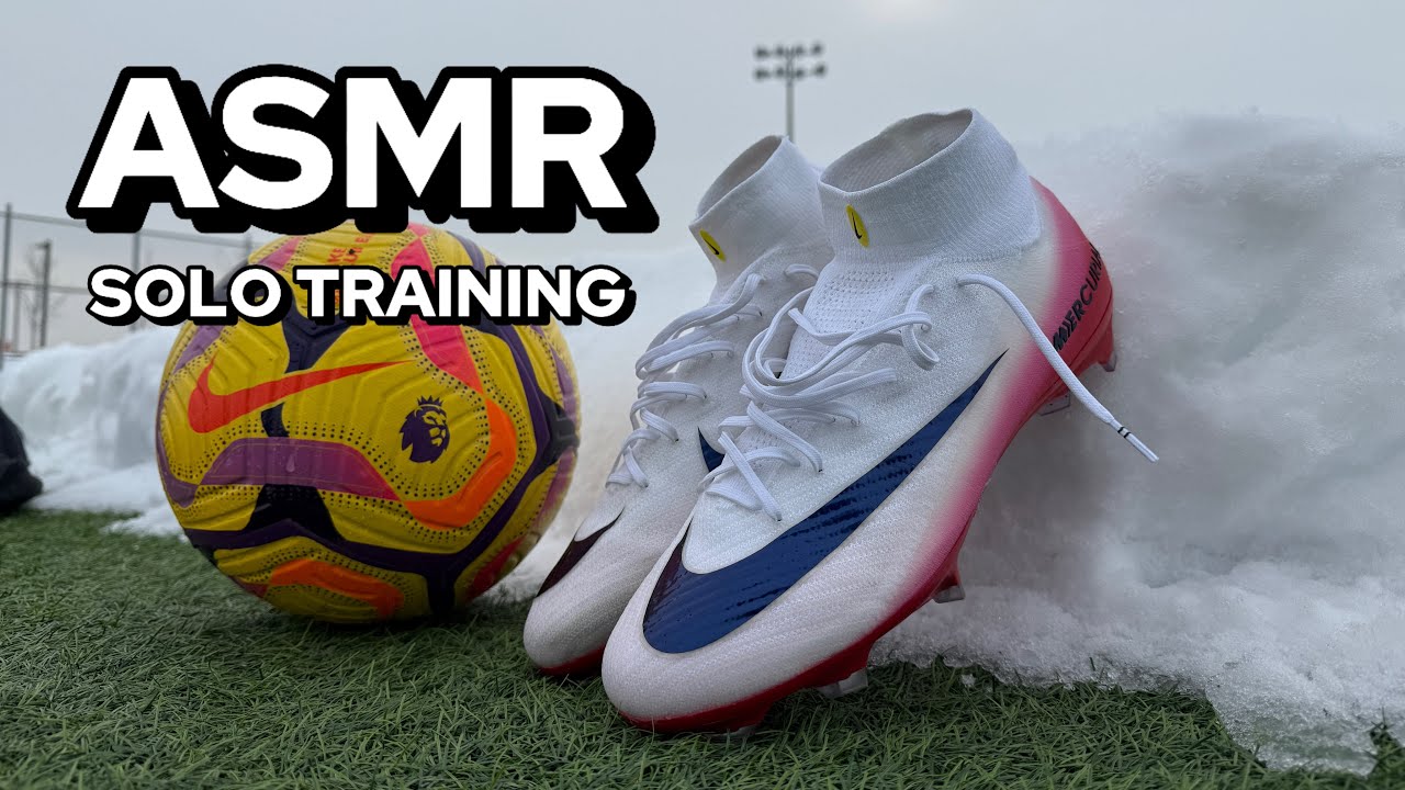 ASMR Individual Training for Soccer || Nike Mercurial Superfly 10 Elite