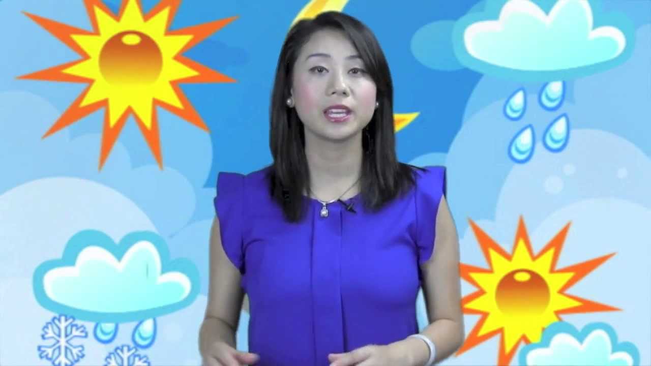 Learn Different Weather in Mandarin Chinese- Learn Chinese with Emma!