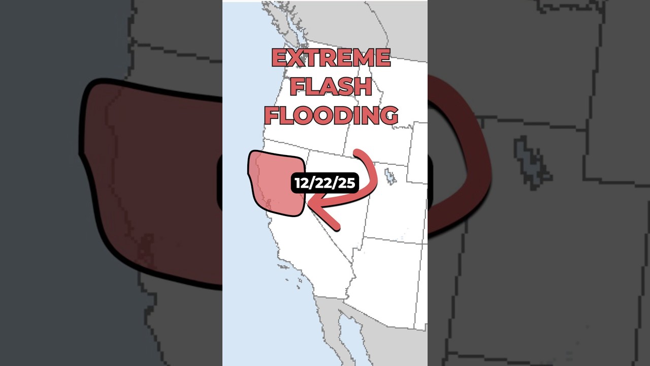 Продолжаются масштабные внезапные наводнения в районе Калифорнийского залива и Центральной долины.