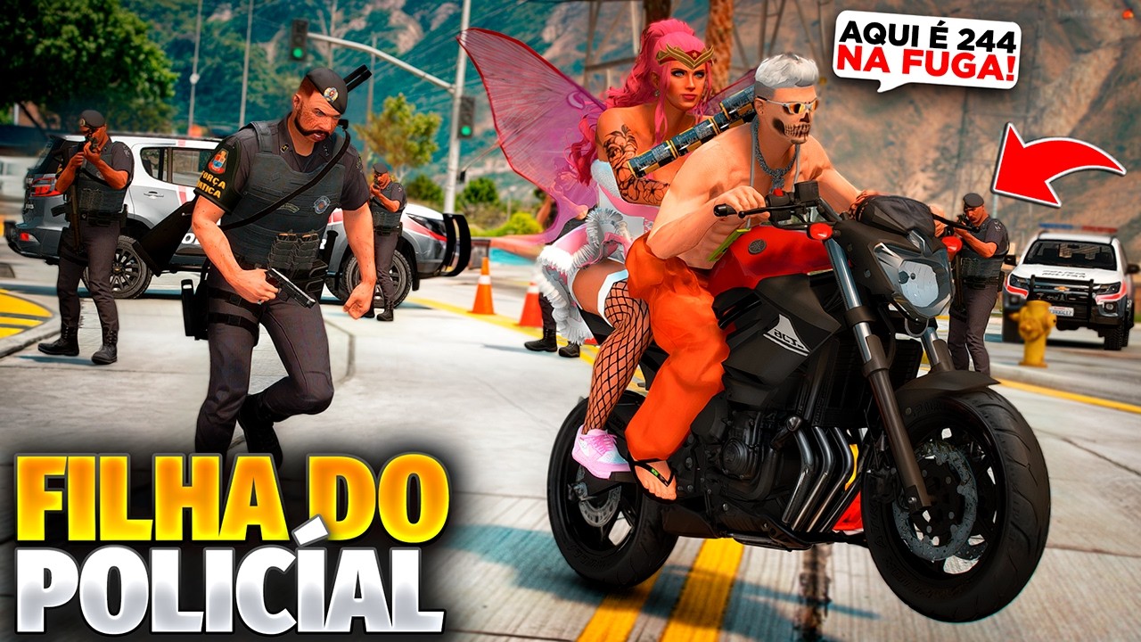 CAÍ NA BLITZ POLÍCIAL DE CARNAVAL COM A FILHA DO CORONEL!😱 (GTA RP)
