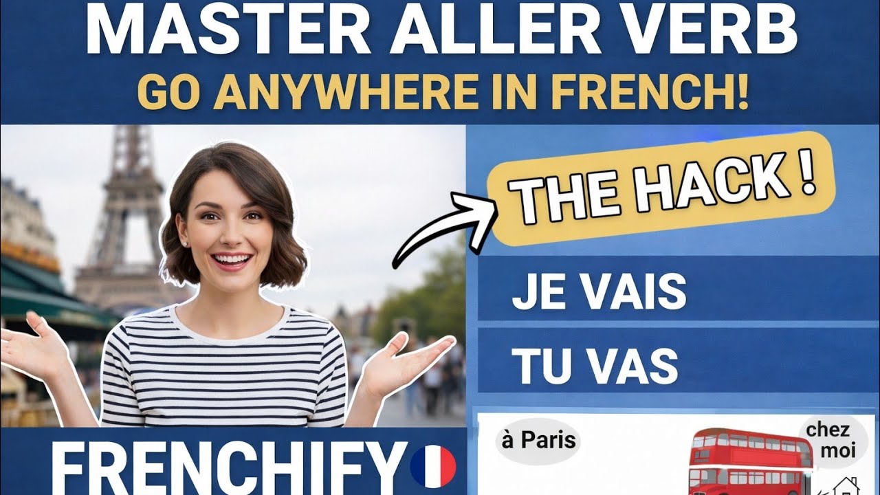 MASTER THE VERB "ALLER" | YOUR KEY TO MOVING IN FRENCH 