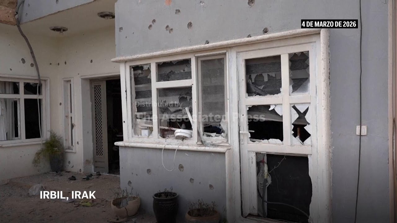 Civiles en Irbil atrapados en el fuego cruzado de la guerra con Irán mientras drones caídos dañan su