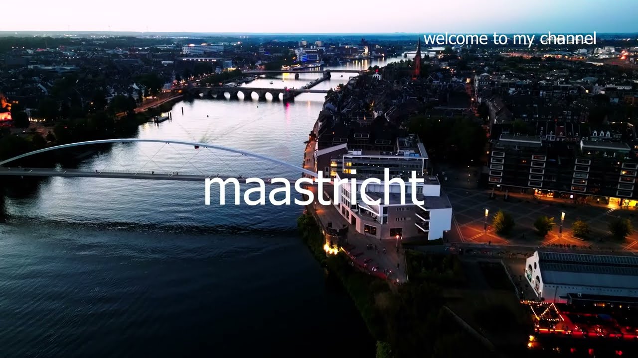 Maastricht nedarland drone view 😍 cinematic 4k