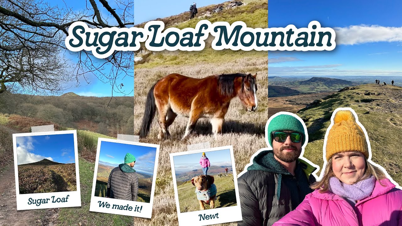 Sugar Loaf Mountain Circular Hike in Abergavenny Vlog | Brecon Beacons, Monmouthshire, Wales