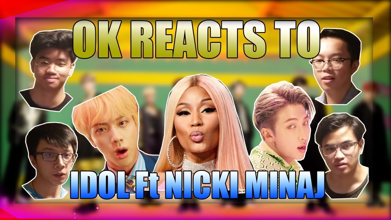 BTS NICKI MINAJ COLLAB!?!? IDOL BTS FT NICKI MINAJ (OurKrew Reacts)