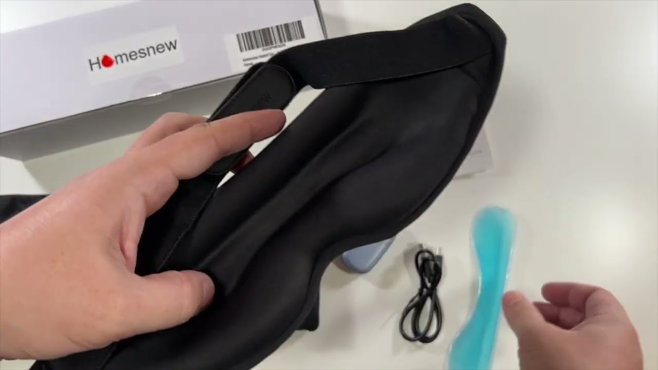 Homesnew Rechargeable Heated Eye Mask Unboxing